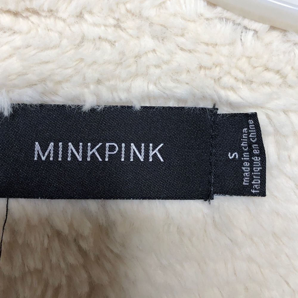 Minkpink Green Sherpa‎ Lined Jacket - Picture 6 of 8